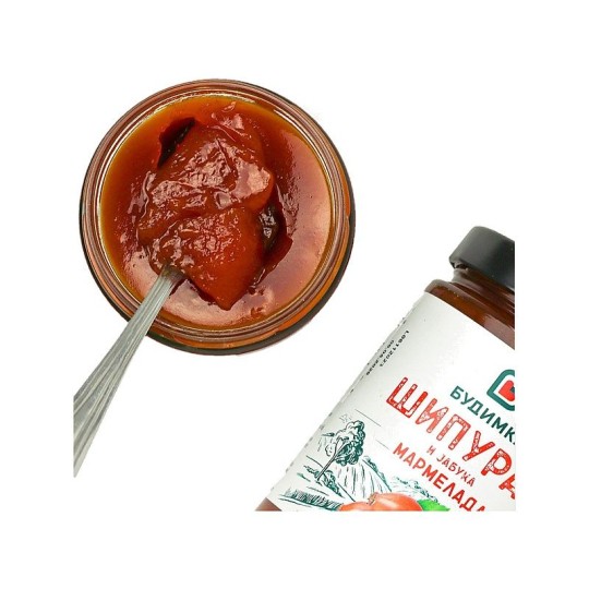 BUDIMKA МАРМЕЛАД ЯБЛОЧНЫЙ С ШИПОВНИКОМ 680Г