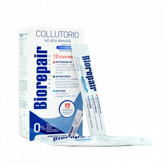  BIOREPAIR Ополаскиватель Антибактериальный Collutorio для полости рта в стиках 12шт/уп
