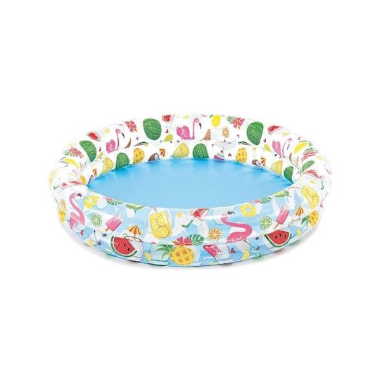 Бассейн INTEX Звезды надувной 122*25см карт/кор арт59421