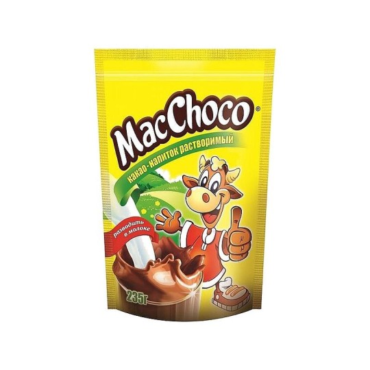 Какао MacChoco 235г 