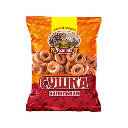Сухари "ТРАПЕЗА" Сдобные с ванилью, 35 гр