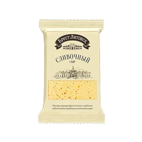 Брест-Литовск | Сыр полутвердый Сливочный 50% 200г