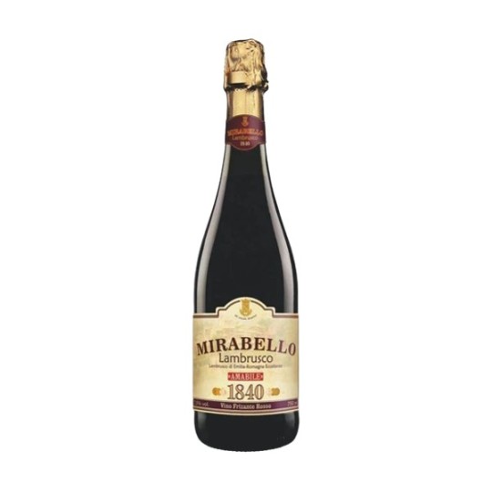 LAMBRUSCO MIRABELLO FRIZZANTE DELLEMILIA 7,5% 0,75Л СТ/Б