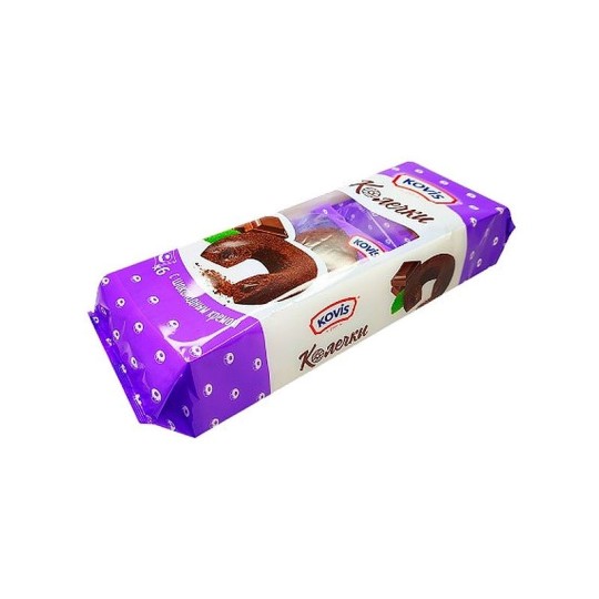 КОЛЕЧКИ С ШОКОЛАДНЫМ КРЕМОМ ПЛЮС 240 ГР