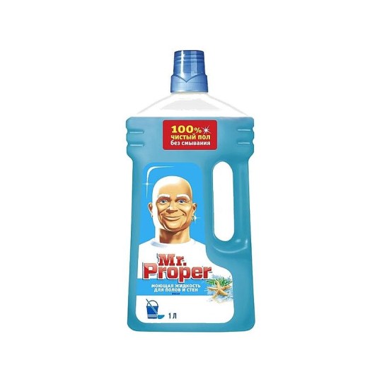 Средство для чистки пола, стен MR PROPER, 1 л
