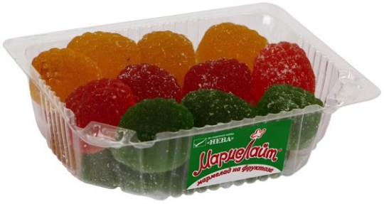 Мармелад "МармеЛайт" Ассорти На фруктозе 250Г