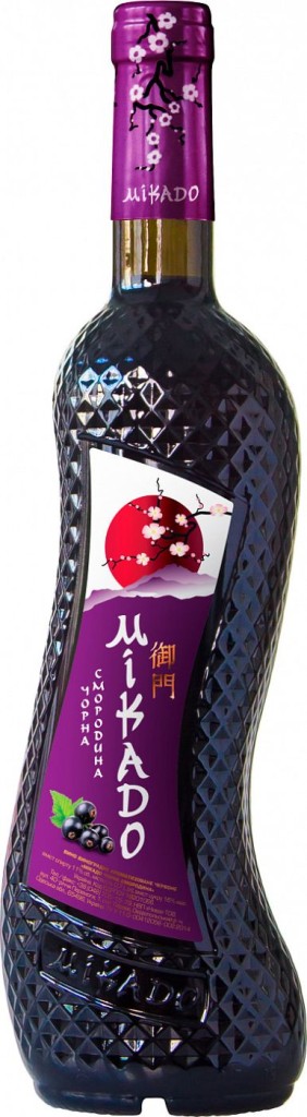 Вино красное Micado черная смородина винный напиток 0,7 л (Украина)