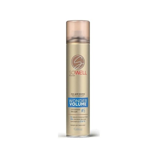 ЛАК Д/ВОЛОС SOWELL МЕГА ОБЪЕМ 300МЛ
