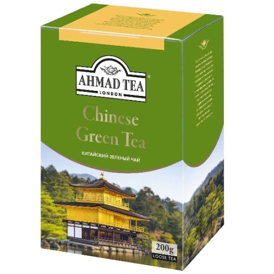 AHMAD TEA| чай зеленый листовой китайский 200г