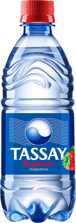  Вода TASSAY с клубникой газированная пл/бут 0,5л