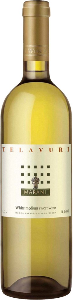 Вино Marani, "Telavuri" White Semi-Sweet белое полусладкое 11,5% 0,75л. (Грузия)