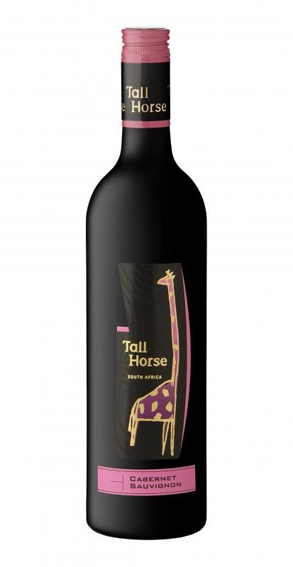 Вино красное сухое Cabernet Sauvignon TALL HORSE 0.75 л.