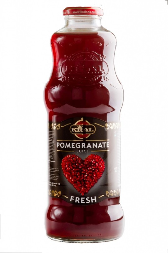 1,0 Л СОК ГРАНАТ KRAL FRESH