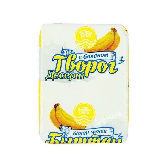 ДЕСЕРТ С ТВОРОГОМ С БАНАНОМ 200 ГР