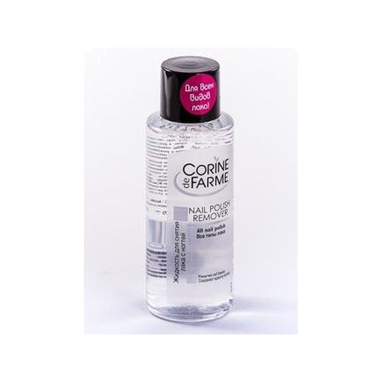 Жидкость для снятия лака CORINE DE FARME, 100 мл