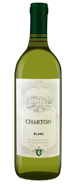 Вино Charton Blanc белое сухое 0,7 л. (Франция)