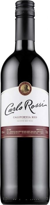 Вино красное полусухое Carlo Rossi California 0,75 л. (США)