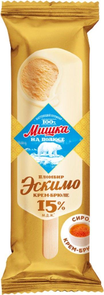 МИШКА НА ПОЛЮСЕ ЭСК ПЛОМБ 15% КРЕМ БРЮЛЕ В ГЛАЗУРИ 65ГР