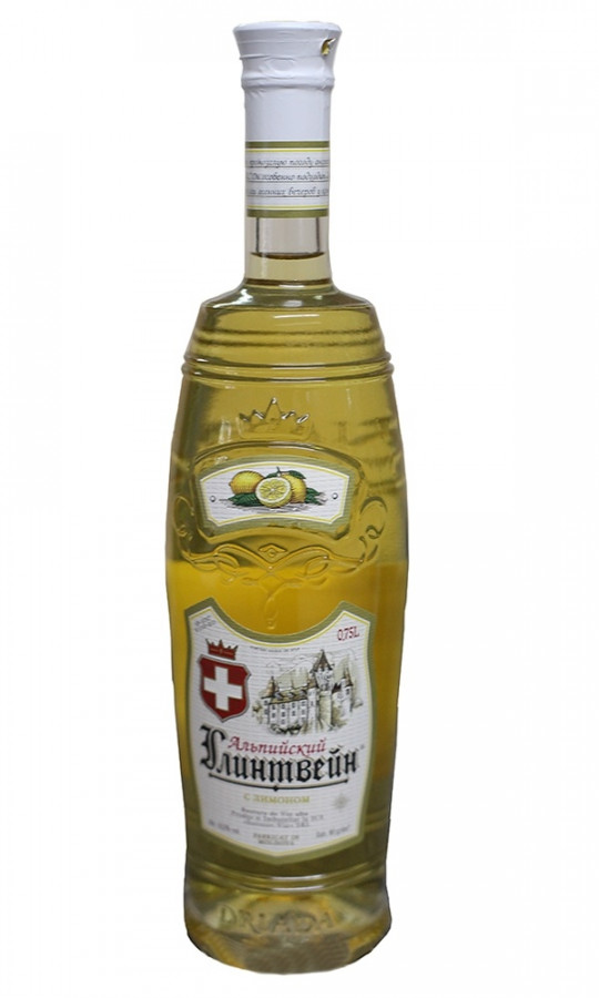Вино Глинтвейн Альпийский с лимоном, 0,75 л.