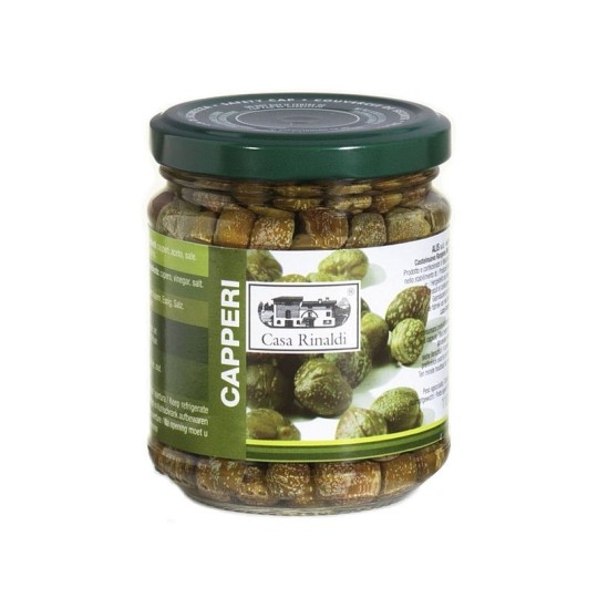 КАПЕРСЫ CASA RINALDI В ВИННОМ УКСУСЕ 210Г СТ/БАН