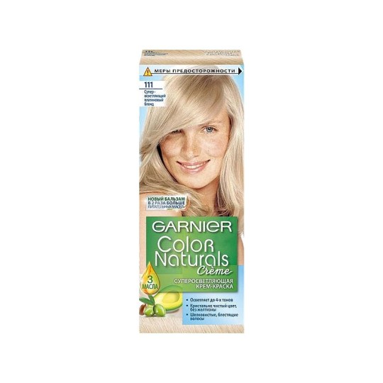 Краска для волос GARNIER Color Naturals 111 Платиновый блонд