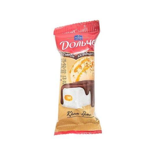 СЫРОК ГЛАЗИРОВАН ДОЛЬЧЕ ФМ ВКУС КРЕМ-БРЮЛЕ 15% 36Г
