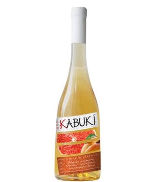 НАПИТОК ВИННЫЙ KABUKI ПЕРСИК И ГРЕЙПФРУТ БЕЛ 750МЛ