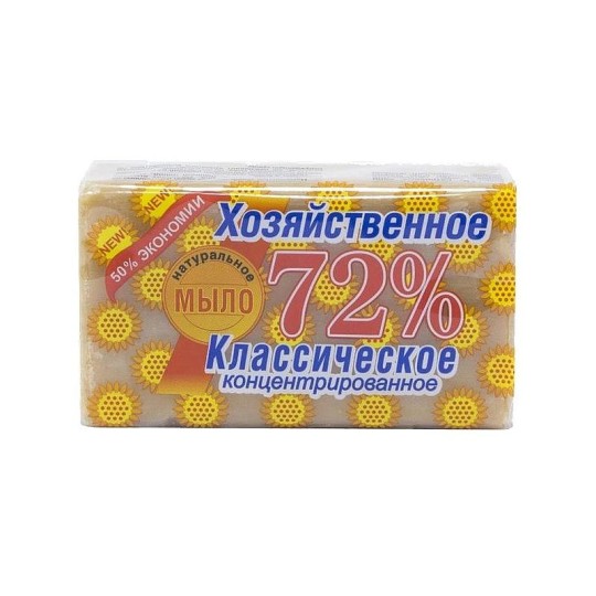 Мыло АИСТ хозяйственное концентрированное 72%, 150г