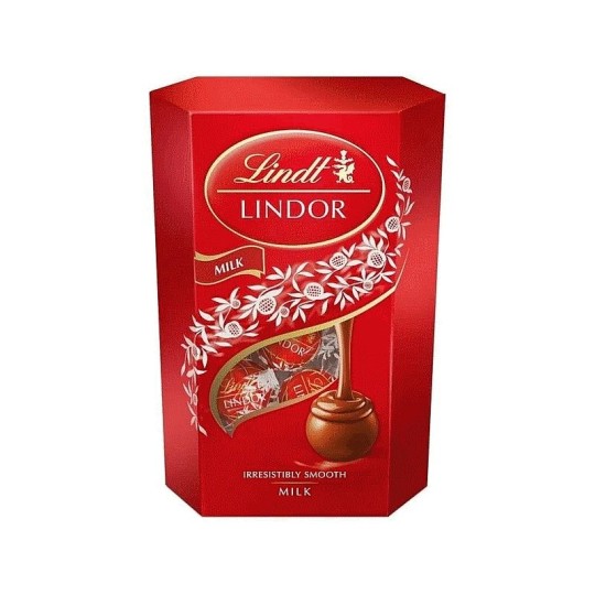 LINDT МОЛ ШОК LINDOR С НЕЖНОЙ ТАЮЩЕЙ НАЧИНКОЙ 200Г