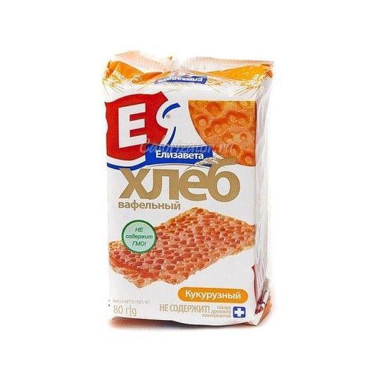 Елизавета Вафельный хлеб Кукурузный 80 гр