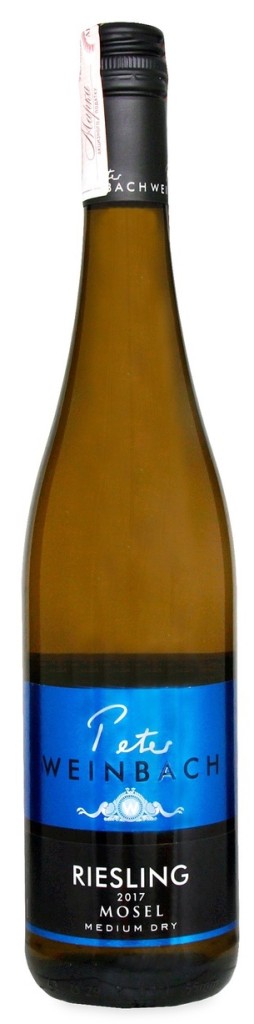 Вино белое Peter Weinbach Riesling Mosel полусухое 0,75 л (Германия)