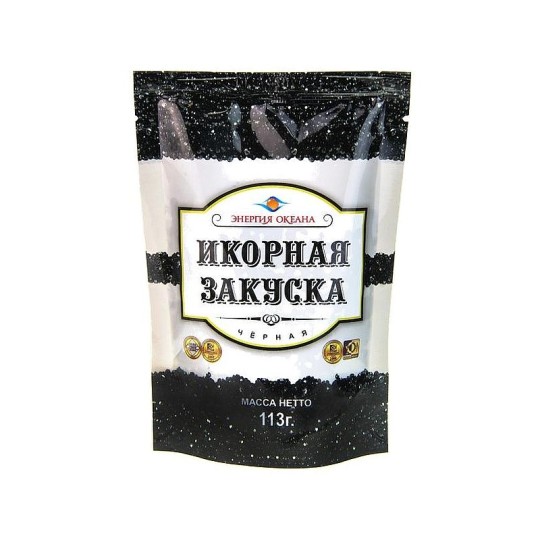 «Икорная Закуска» Черная Энергия океана, 113 гр.