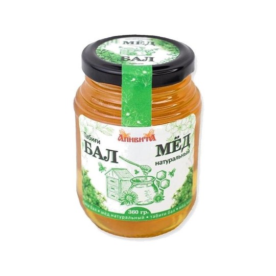 МЕД НАТУРАЛЬНЫЙ 360 ГР СТ/Б