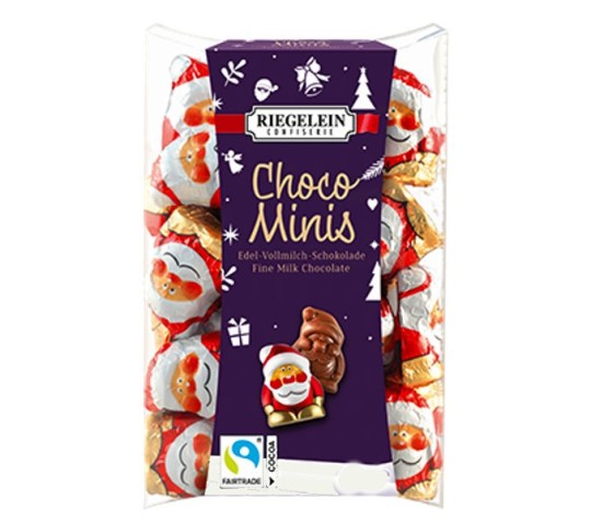 RIEGELEIN РОЖД .ШОКОЛАД.ГНОМЫ В УПАКОВКЕ 100ГР