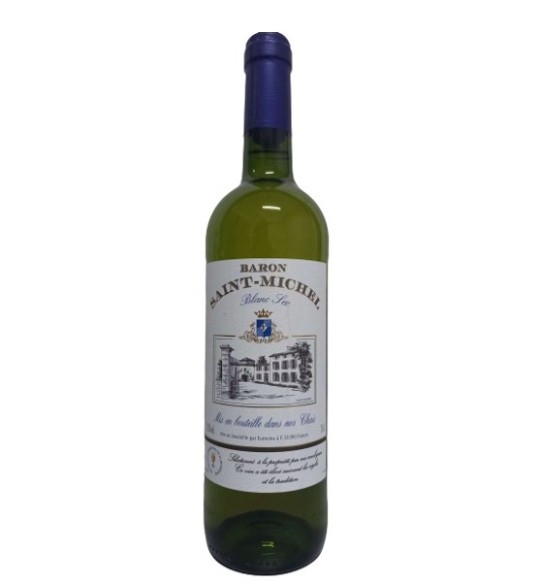 BARON SAINT MICHEL MOELLEUX BLANC бел, п/сл 0,75л