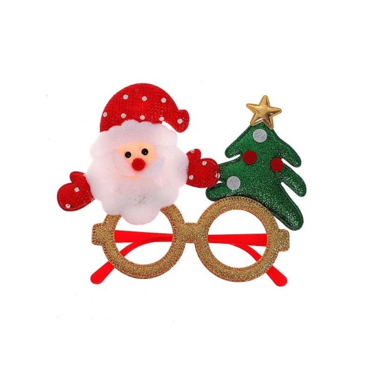 КАРНАВАЛЬНЫЕ ОЧКИ ДЕДУШКА С ЁЛОЧКОЙ 4329964