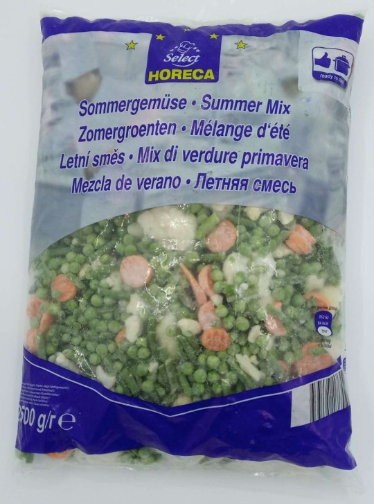 Летняя смесь Horeca Select замороженная 2,5 кг.