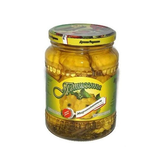Патиссоны маринованные Лучшие рецепты 0,67 л