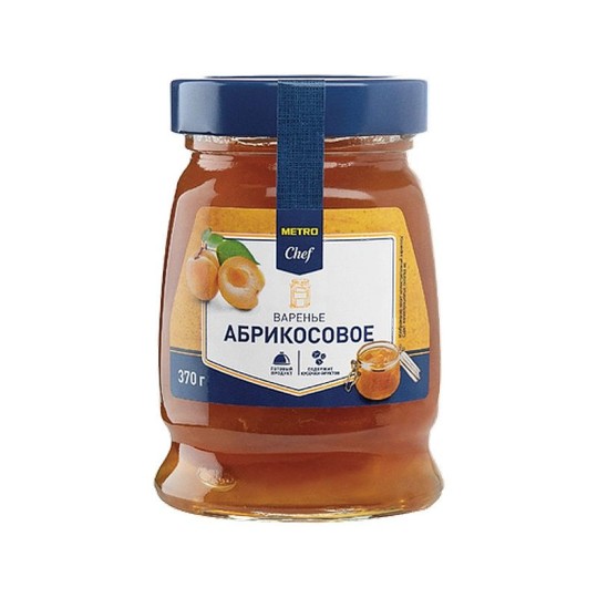 METRO CHEF Варенье домашнее десертное абрикос 370 г