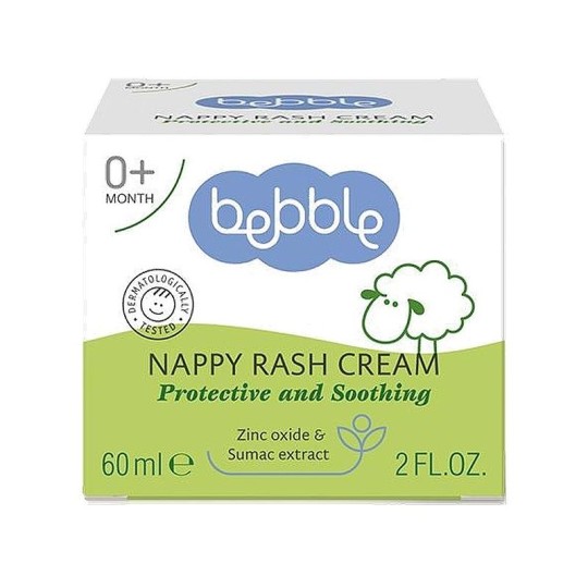 Крем детский BEBBLE от опрелостей 0+ 60 мл