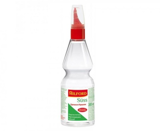 "MILFORD SUSS" Подсластитель Стевия  "Suss"  жидкий в пластике  125 мл