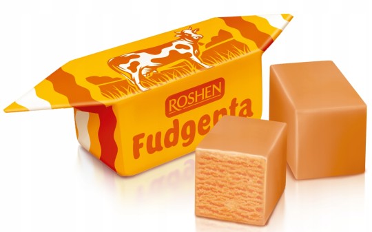 Конфета fudgenta ROSHEN, вес.