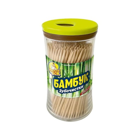 Зубочистки Фрекен Бок Бамбуковые 250шт