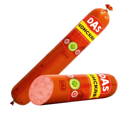 Колбаса DAS  полукопченая «Конская»