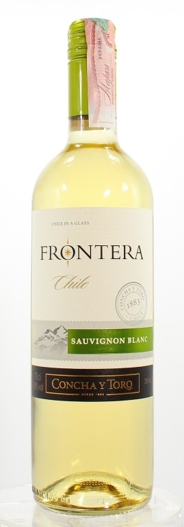 Вино белое сухое Frontera Sauvignon Blanc 0,75л 12,5% (Чили)