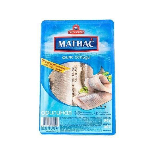 500Г СЕЛЬДЬ ФИЛЕ МАТИАС