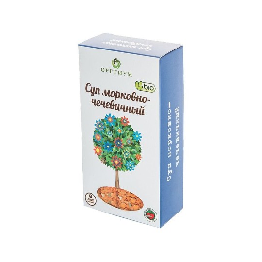 Суп Оргтиум морковно-чечевичный 165 г