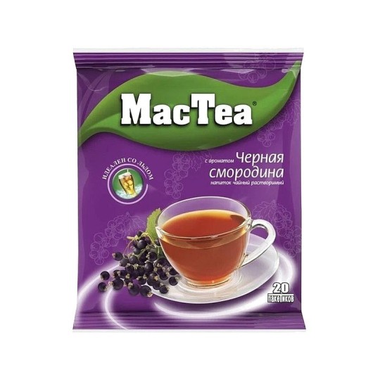 Чай MacTea черная смородина 18 г