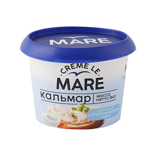 Кальмар рубленый Балтийский берег классический 150 г 