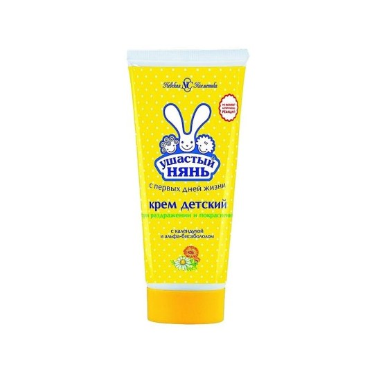 Крем детский "Ушастый нянь" противовоспалительный, с календулой и альфа-бисабололом, 100 гр. 